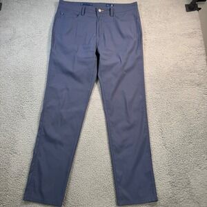 Stitch Golf Stitchs Britches Mens Blue Performance Golf Pants 34x32 Stretch